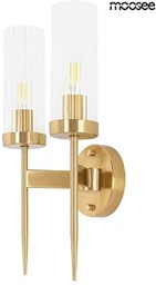 Torch Twin Złota - Moosee - lampa ścienna