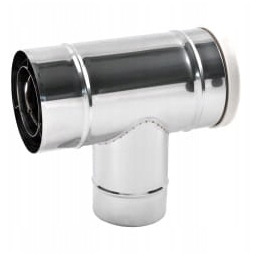 Trójnik redukcyjny 60x100/80x125 87 stopni sps