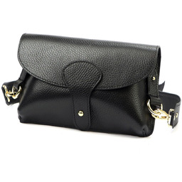 Damska torebka przez ramię listonoszka z klapą ze