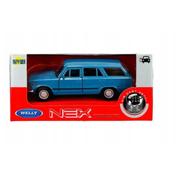 KULTOWE MODELE METAL WELLY AUTO FIAT KOMBI 125P