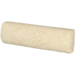 Pokrowiec na zagłówek Vimle, beżowo-złoty wzór, 70 x