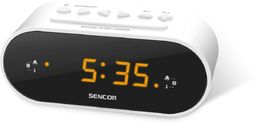 Sencor SRC 1100 W Radiobudzik, biały