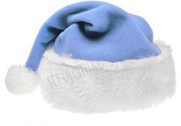 Czapka Mikołaja błękitna