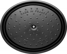 Zwilling STAUB Garnek żeliwny owalny 4,2l czarny