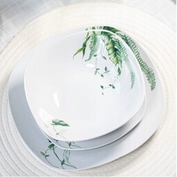 Serwis Obiadowy Komplet Talerzy 18EL. Zastawa Obiadowa Zestaw