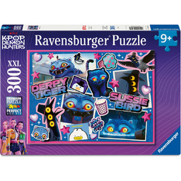 Puzzle dla dzieci 2D: KPop Demon Hunters 300