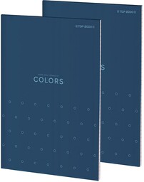 Blok biurowy/szkolny A5/100 kratka 70g TOP 2000 COLORS