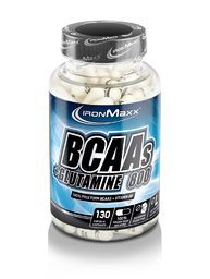 Ironmaxx BCAA + GLUTAMINA 800 - 130 kap.