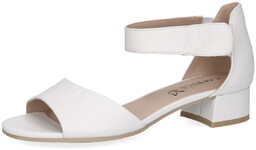 Sandały białe Carla [28212-42-102]