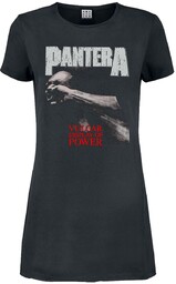 tunika PANTERA - VULGAR DISPLAY OF POWER ciemnoszara-S