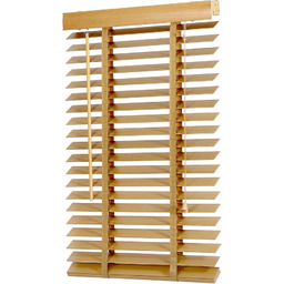 Sekey Żaluzja drewniana, 50 mm, z prawdziwego drewna,