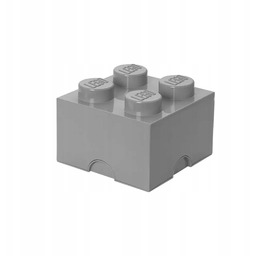 Pojemnik na klocki Lego Storage Brick 4 szary