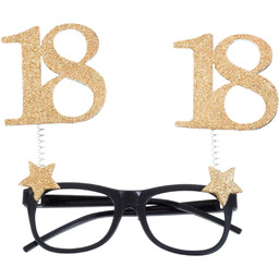 Okulary 18 osiemnastka - 1 szt.