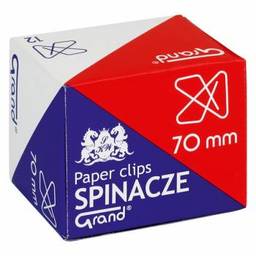 Spinacze 70 mm, krzyżowe biurowe (12) - X00825