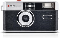 AgfaPhoto Analogowa kamera fotograficzna 35 mm czarna