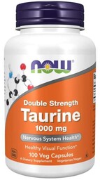 NOW Foods Tauryna Double Strength 1000 mg