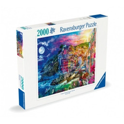 Feria barw w Cinque Terre 2000 elementów Puzzle