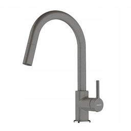 Bateria kuchenna Franke Lina Pull-Out Kamienny szary Mosiądz