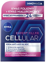 Nivea Cellular Expert Filler krem anti-age na noc
