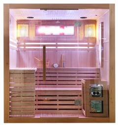 Sauna fińska 5 osobowa wysokotemperaturowa 6KW Harvia 160x180
