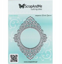 Wykrojnik do papieru - Scrapandme - Ramka