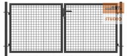 Brama ogrodowa SX 3,00 x 1,20 m -