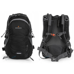 WYGODNY PLECAK BERGSON FLORO 28L WENTYLOWANY LEKKI CZARNY