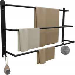 Wieszak Łazienkowy na ręczniki Ścienny Drabinka 60 cm