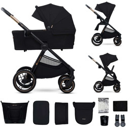 Kinderkraft Nea 2 Wózek głęboko-spacerowy Midnight black