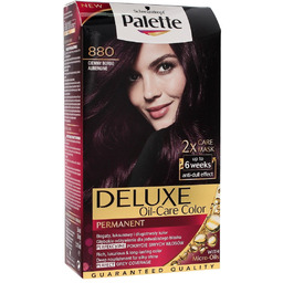 Palette, Deluxe, farba do włosów permanentna 880 Ciemny