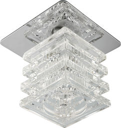 Candellux SK-59 CH/WH 2217805 oprawa do wbudowania stropowa
