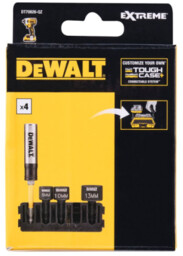 Dewalt Zestaw Udarowych Końcówek Nasadowych z Magnetycznym Uchwytem