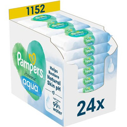PAMPERS Chusteczki nawilżane Harmonie Aqua (1152 szt.)