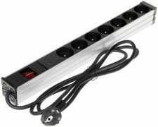 Listwa zasilająca kątowa PD-7K/RACK z wyłącznikiem