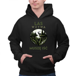Las wzywa, muszę iść - męska bluza