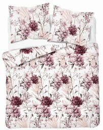 Pościel satynowa 160x200 Home Satin 410 pudrowa różowa