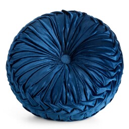 Eurofirany Poduszka dekoracyjna 40 cm Velvet 95 granatowa