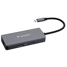 Verbatim 32157, USB-C wieloportowy rozgałęźnik Essentials 6-port, 32157,