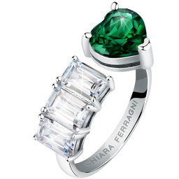 Biżuteria CHIARA FERRAGNI J19AUV35014. Pierścionek, Kolor zielony. Kobieta.