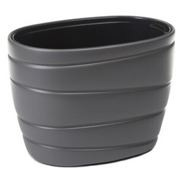 Donica PASSA 40 owalna niska antracyt Lamela