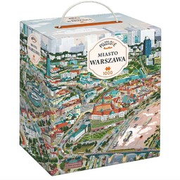 Czuczu Puzzlove CzuCzu Miasto Warszawa 1000 el. puzzle
