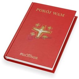 Pokój Wam- modlitewnik (czerwony - duża czcionka)