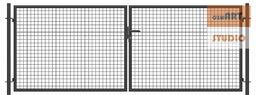 Brama ogrodowa SX 4,00 x 1,50 m -