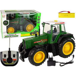 Traktor Sterowany Na Pilota 2.4G Pojazd Rc Zielony