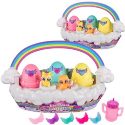 SPIN MASTER Zestaw figurek Hatchimals Alive Wiosenny koszyk