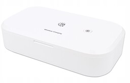 Sterylizator Uv do telefonu z ładowarką bezprzewodową Qi