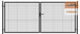 Brama ogrodowa SX 4,00 x 1,70 m -