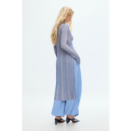 Długi kardigan sweter