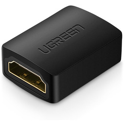 Adapter łącznik złączka kabla przewodu HDMI czarny