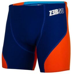 ZEROD Spodenki pływackie BOXERS Dark Blue Atoll/Orange